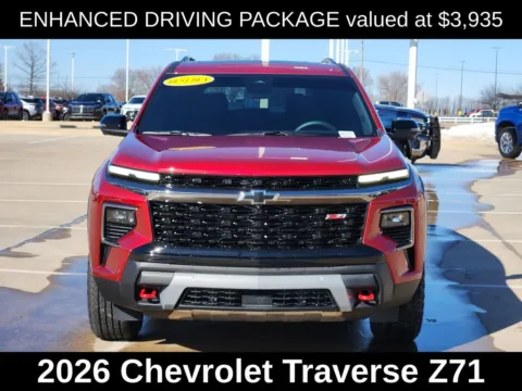 Photos of 2026 Chevrolet Traverse Z71 for sale in Broken Arrow, OK at Jim Norton Chevrolet