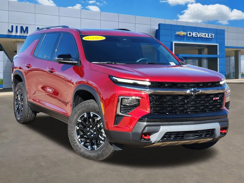 Red 2026 Chevrolet Traverse Z71 for sale in Broken Arrow, OK