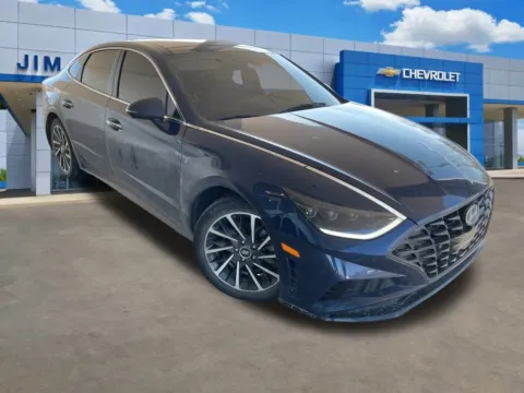 Blue 2022 Hyundai Sonata Limited for sale in Broken Arrow, OK