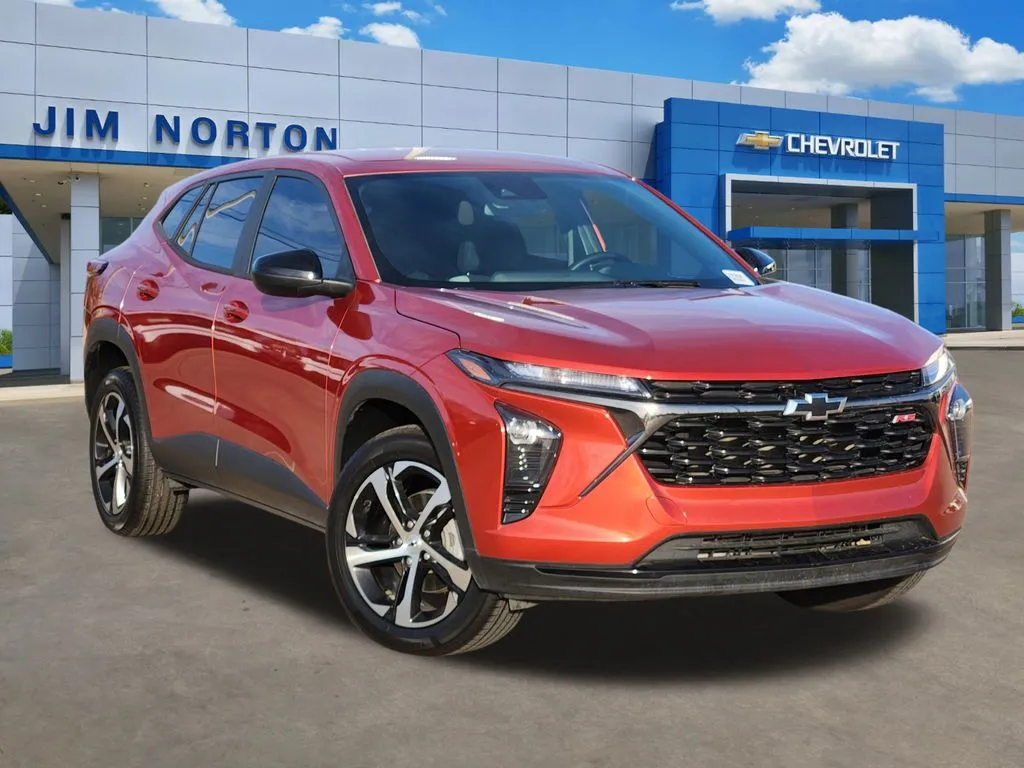 Orange 2024 Chevrolet Trax 1RS for sale in Broken Arrow, OK