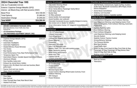 More photos of 2024 Chevrolet Trax 1RS at Jim Norton Chevrolet, OK