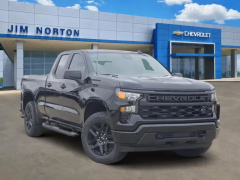 Black 2026 Chevrolet Silverado 1500 Custom for sale in Broken Arrow, OK