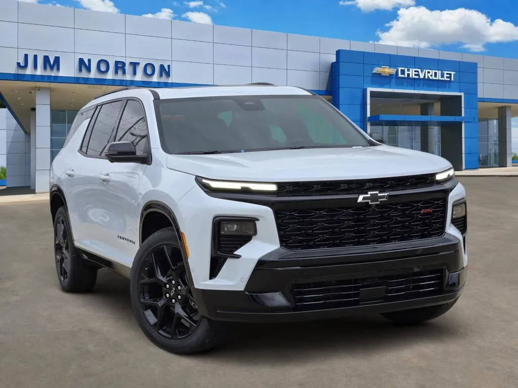 White 2026 Chevrolet Traverse RS for sale in Broken Arrow, OK