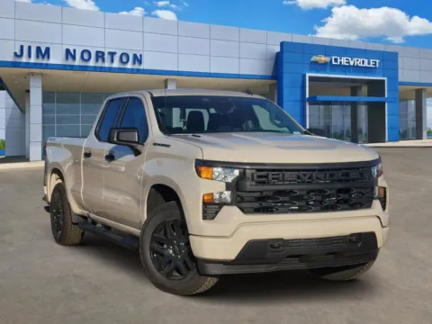 White 2026 Chevrolet Silverado 1500 Custom for sale in Broken Arrow, OK