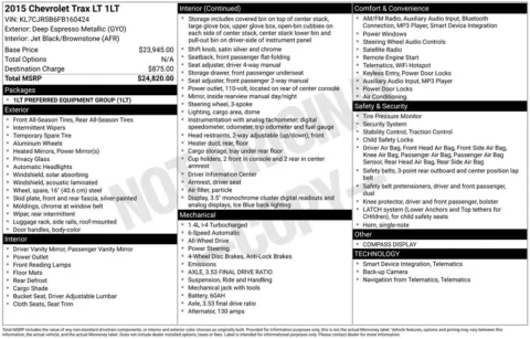 More photos of 2015 Chevrolet Trax LT at Jim Norton Chevrolet, OK