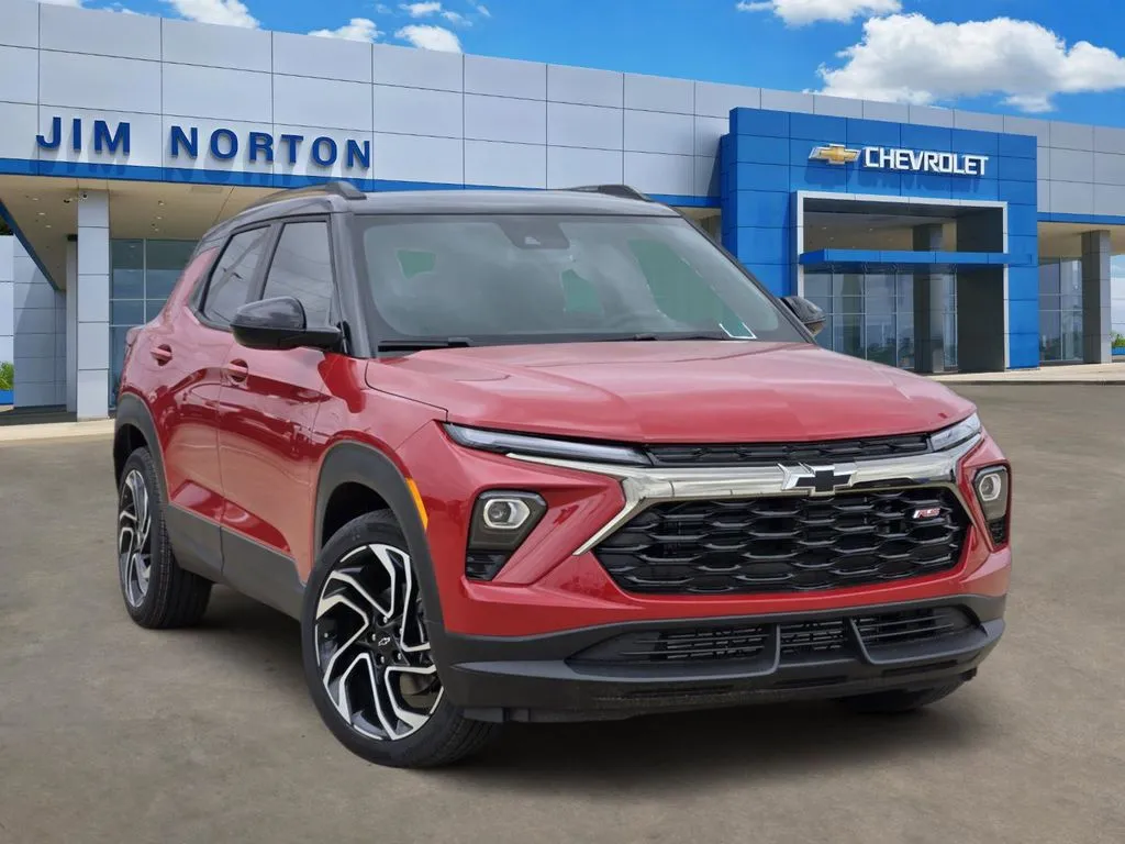 Red 2026 Chevrolet TrailBlazer RS for sale in Broken Arrow, OK