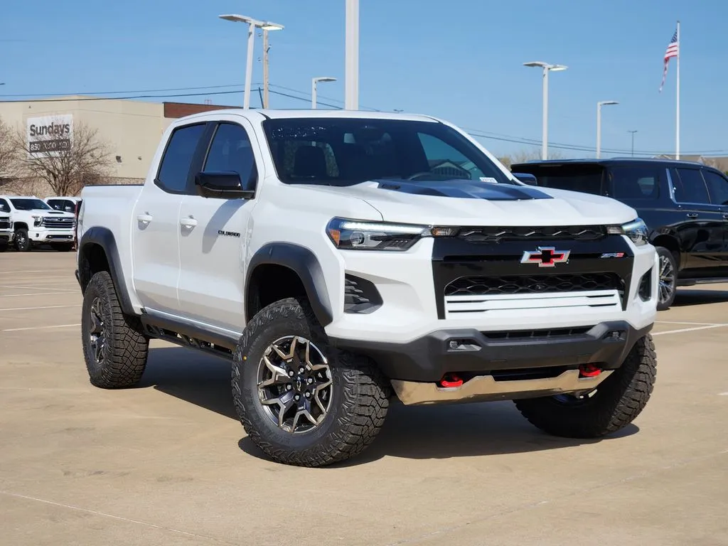 White 2026 Chevrolet Colorado ZR2 for sale in Broken Arrow, OK