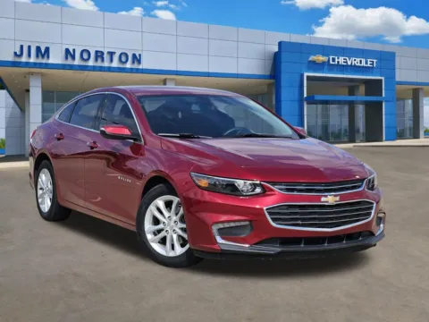 Red 2017 Chevrolet Malibu LT for sale in Broken Arrow, OK