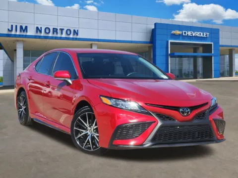 Red 2024 Toyota Camry SE Nightshade for sale in Broken Arrow, OK