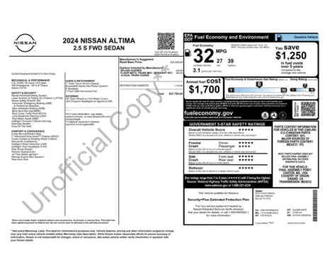 More photos of 2024 Nissan Altima 2.5 S at Jim Norton Chevrolet, OK
