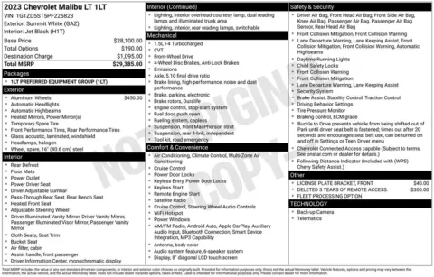 More photos of 2023 Chevrolet Malibu LT at Jim Norton Chevrolet, OK