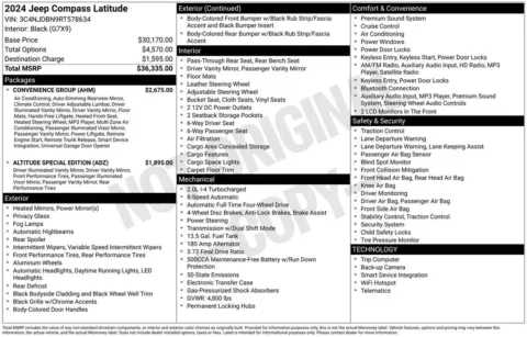 More photos of 2024 Jeep Compass Latitude at Jim Norton Chevrolet, OK