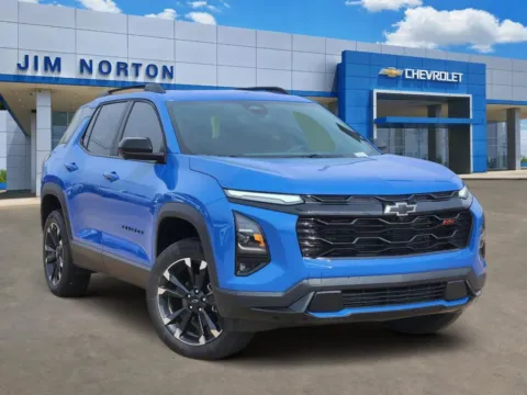 Blue 2026 Chevrolet Equinox RS for sale in Broken Arrow, OK