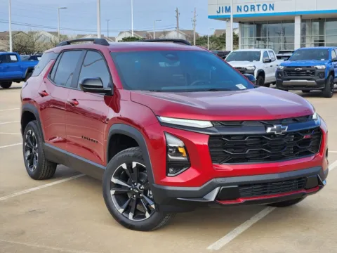 Red 2026 Chevrolet Equinox RS for sale in Broken Arrow, OK