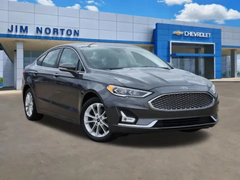 Gray 2019 Ford Fusion Energi Titanium for sale in Broken Arrow, OK