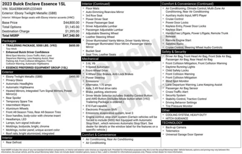 More photos of 2023 Buick Enclave Essence at Jim Norton Chevrolet, OK