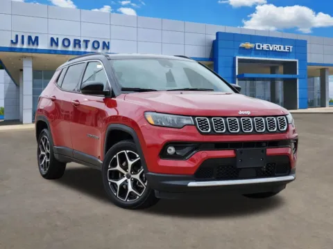 Red 2025 Jeep Compass Limited for sale in Broken Arrow, OK