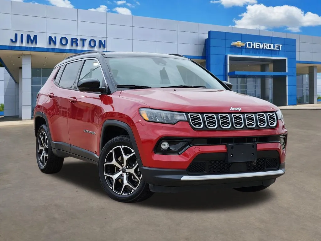 Red 2025 Jeep Compass Limited for sale in Broken Arrow, OK