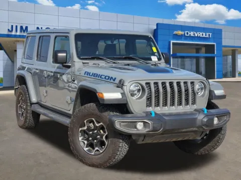 Gray 2021 Jeep Wrangler Unlimited Rubicon 4xe for sale in Broken Arrow, OK