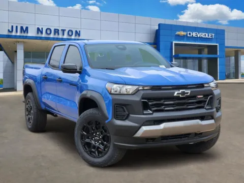 Blue 2026 Chevrolet Colorado Trail Boss for sale in Broken Arrow, OK