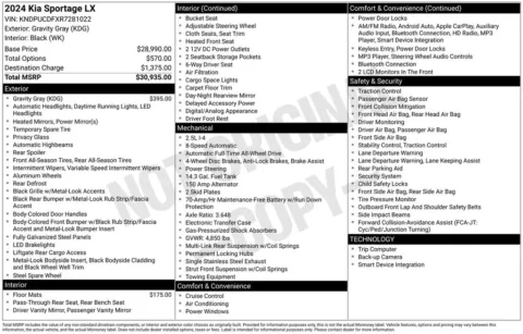 More photos of 2024 Kia Sportage LX at Jim Norton Chevrolet, OK