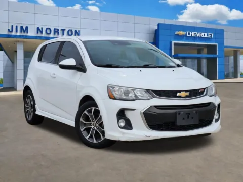 White 2017 Chevrolet Sonic LT for sale in Broken Arrow, OK