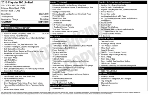 More photos of 2016 Chrysler 300 Limited at Jim Norton Chevrolet, OK