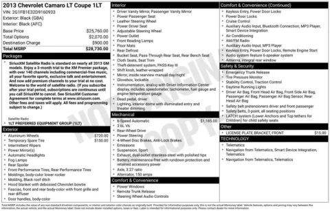 More photos of 2013 Chevrolet Camaro 1LT at Jim Norton Chevrolet, OK