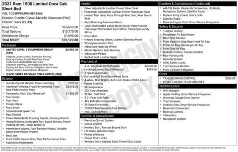 More photos of 2021 Ram 1500 Limited at Jim Norton Chevrolet, OK