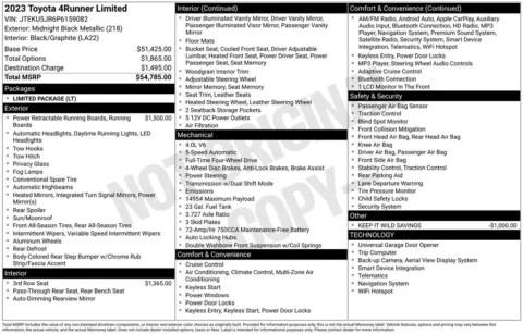 More photos of 2023 Toyota 4Runner Limited at Jim Norton Chevrolet, OK