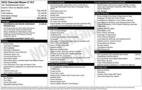 More photos of 2022 Chevrolet Blazer LT at Jim Norton Chevrolet, OK