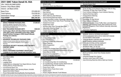 More photos of 2021 GMC Yukon XL Denali at Jim Norton Chevrolet, OK