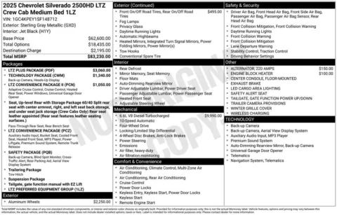 More photos of 2025 Chevrolet Silverado 2500HD LTZ at Jim Norton Chevrolet, OK