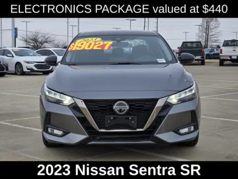 Photos of 2023 Nissan Sentra SR for sale in Broken Arrow, OK at Jim Norton Chevrolet