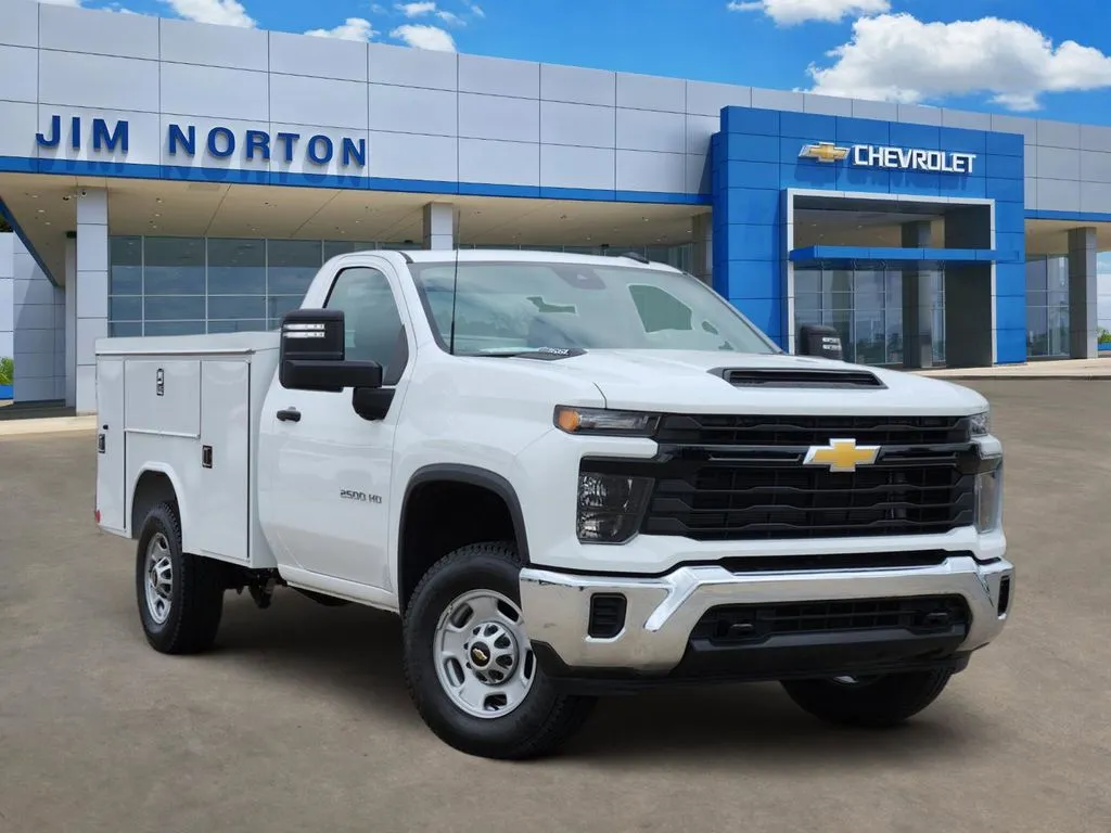 White 2024 Chevrolet Silverado 2500HD Work Truck for sale in Broken Arrow, OK
