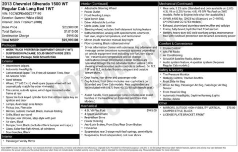 More photos of 2013 Chevrolet Silverado 1500 Work Truck at Jim Norton Chevrolet, OK