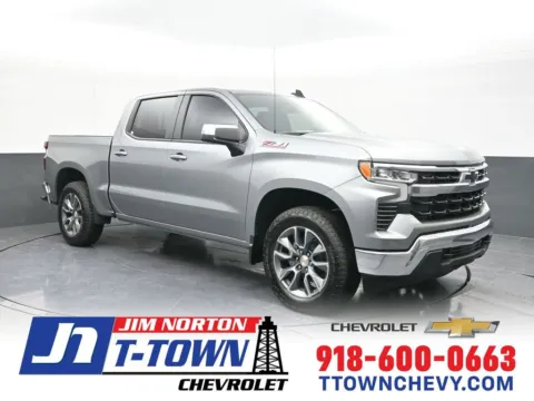Gray 2026 Chevrolet Silverado 1500 LT for sale in Broken Arrow, OK