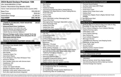 More photos of 2024 Buick Enclave Premium Group at Jim Norton Chevrolet, OK