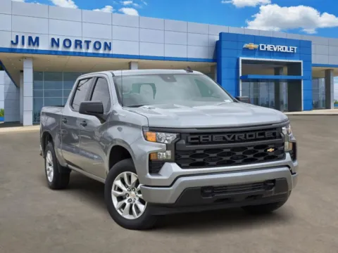 Gray 2026 Chevrolet Silverado 1500 Custom for sale in Broken Arrow, OK