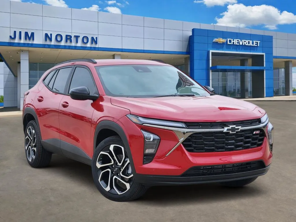 Red 2026 Chevrolet Trax 2RS for sale in Broken Arrow, OK