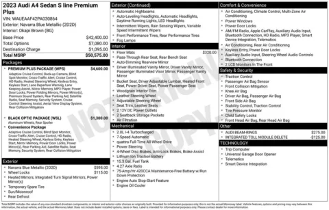 More photos of 2023 Audi A4 45 S line Premium Plus at Jim Norton Chevrolet, OK