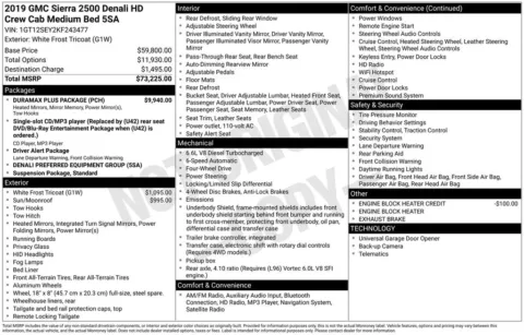 More photos of 2019 GMC Sierra 2500HD Denali at Jim Norton Chevrolet, OK