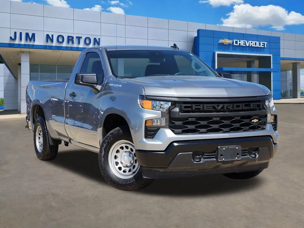 Gray 2025 Chevrolet Silverado 1500 WT for sale in Broken Arrow, OK