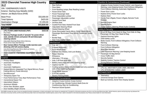 More photos of 2023 Chevrolet Traverse High Country at Jim Norton Chevrolet, OK