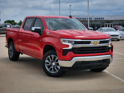 Red 2026 Chevrolet Silverado 1500 LT for sale in Broken Arrow, OK