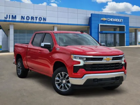 Red 2026 Chevrolet Silverado 1500 LT for sale in Broken Arrow, OK