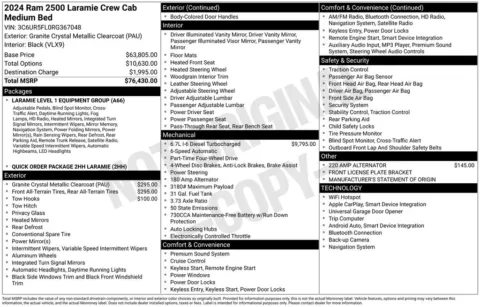 More photos of 2024 Ram 2500 Laramie at Jim Norton Chevrolet, OK
