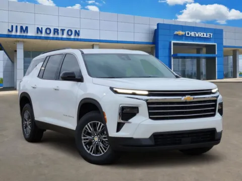White 2026 Chevrolet Traverse LT for sale in Broken Arrow, OK