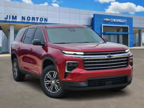 Red 2026 Chevrolet Traverse LT for sale in Broken Arrow, OK