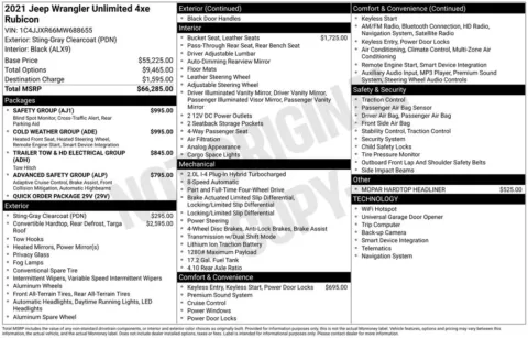 More photos of 2021 Jeep Wrangler Unlimited Rubicon 4xe at Jim Norton Chevrolet, OK